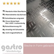 Edelstahl blech k240 - edelstahl,