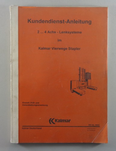 Werkstatthandbuch kalmar - kalmar, 2