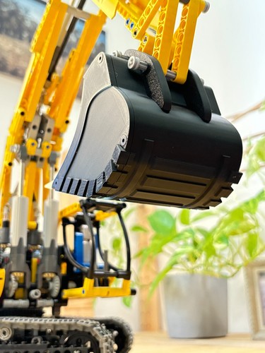 Printed excavator bucket - 3d,