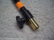 Erdstange mit Gewinde Stahl-Alu-V2A 57cm-94cm extra schlank Rutenhalter Angeln 