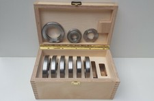 Anlaufringsatz Anlaufring Set aus Stahl von Guhdo in Holzkassette 9-tlg. Neu 