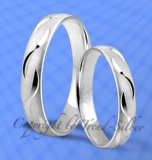 2 Trauringe Eheringe  Silber