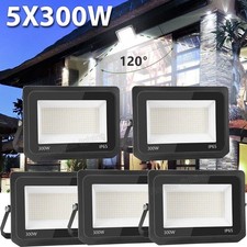 5x 300W LED Fluter Flutlicht