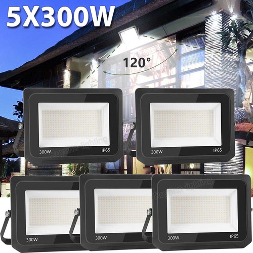 300w led fluter flutlicht - 5x,