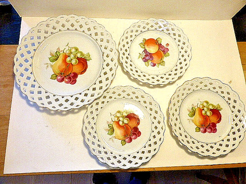 Obststeller antik schumann - obststeller,