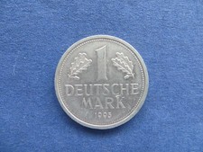 1 DM Münze 1993 *A*, sehr gut