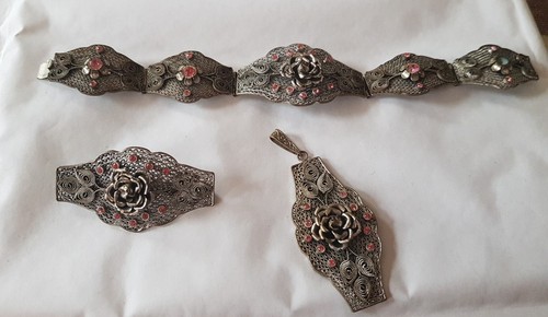 Art deco schmuck set über - über, 100