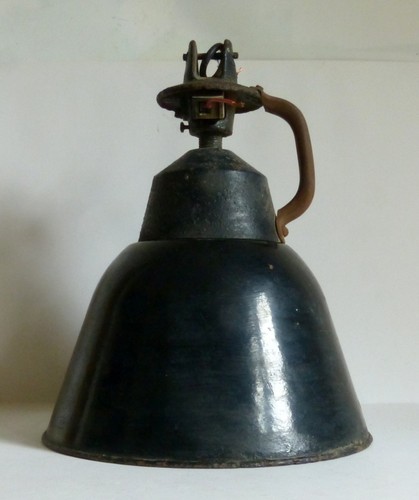 Antike schwarze emaille - schwarze,