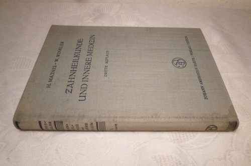 Zahnheilkunde und innere - zahnheilkunde,