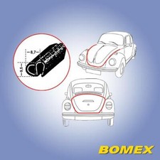 HAUBENDICHTUNG für Front-/Motorhaube, Ersatzteil für VW Käfer Mexiko