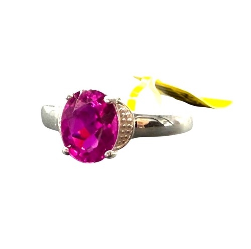 Sts ring oval amethyst - oval,