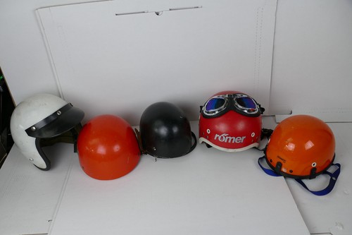 Vintage helm für motorrad - vintage,