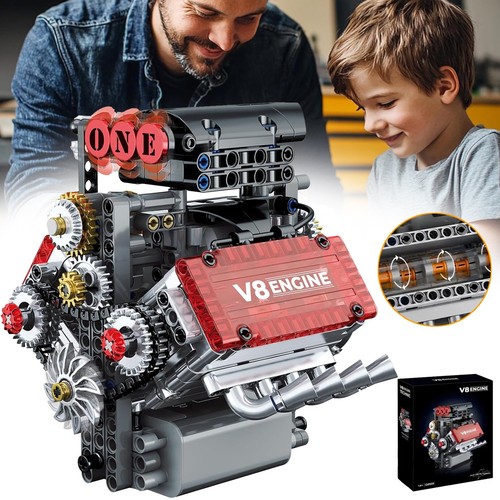 Motor modell bausatz - v8,