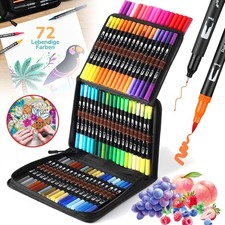 72 Farben Filzstifte Set Dual
