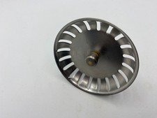 Edelstahl Siebkorb Stöpsel für Küchenspüle m. Exzenterbetätigung, Außen 76,5 mm