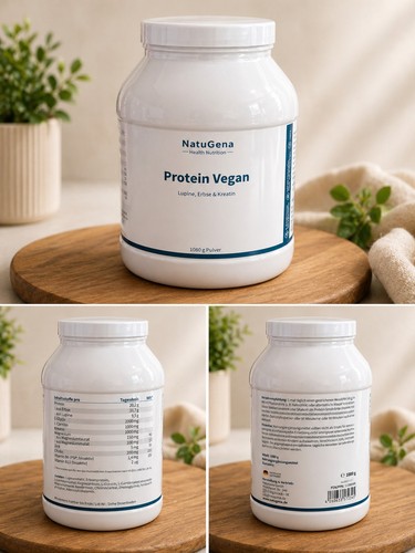 Protein vegan lupine erbse - lupine,