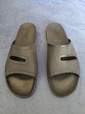 Original Bundeswehr Badelatschen in Blau, gebraucht, Gr. 45, defekt