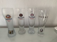 4x Weißbiergläser -