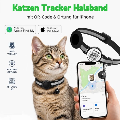 Katzen halsband tracker - halsband, apple