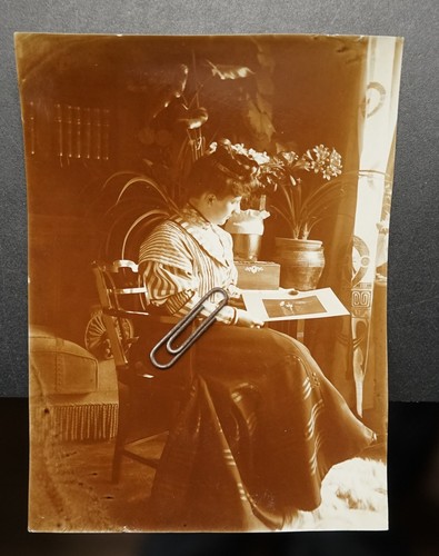 Foto portrait frau - portrait, buch