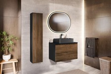 MONTIERT Badmöbel Set mit