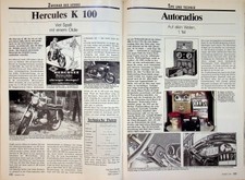 Oldtimer Markt 07/1989 Hercules K 100 mit 5,2PS in einer seltenen Vorstellung au