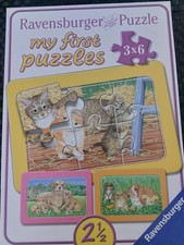 my first puzzles Hunde 2x6