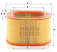 Luftfilter filtereinsatz 24 - c,