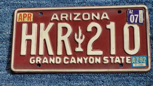 Nummernschild usa arizona - nummernschild,