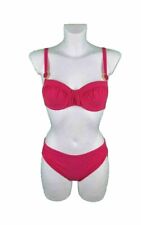 Opera Bikini Größe 36 B - 38 B Cup Bademode Rot Rosa Trägerbikini mit Bügel