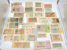 KONVOLUT 144X GELDSCHEINE