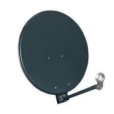 Sat Antenne Spiegel Profi ALU Gibertini XP-Premium 65 cm Anthrazit