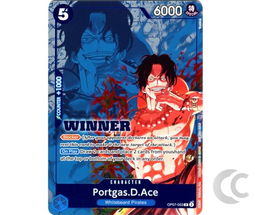 Portgas ace op07 053 - portgas.d.ace, winner