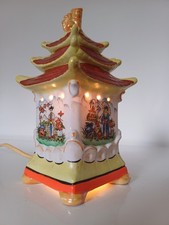 Alter Rauchverzehrer Asien Teehaus Porzellan  Ridem vintage