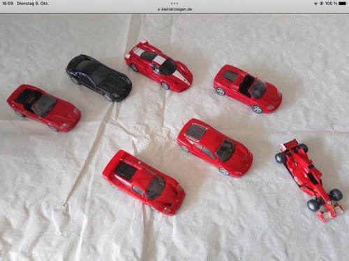 Sammlung ferrari modellautos - sammlung,