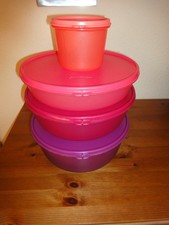 Tupperware Clarissa Set (3+1) Große Hitparade 2, 3 und 4 L + 550ml /T-Deckel