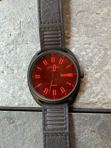 Diesel rasp men quartz red - men's,