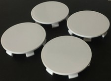 4 Stück Nabenkappen Felgendeckel 60 mm Brock, RC, Eta Beta, PLW Platin Z05 Grau 