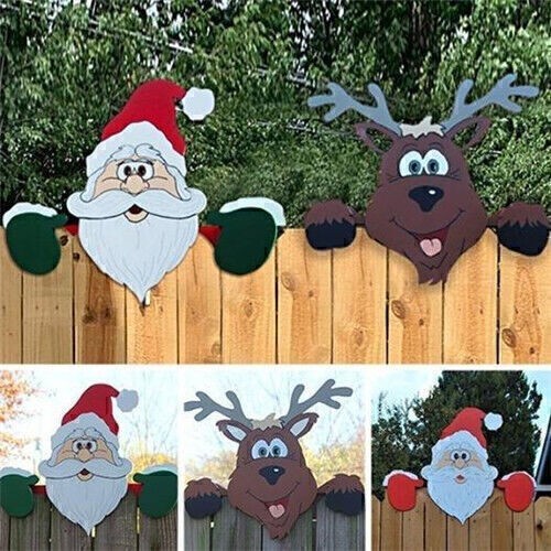 Garten zaun nikolaus santa - zaun,