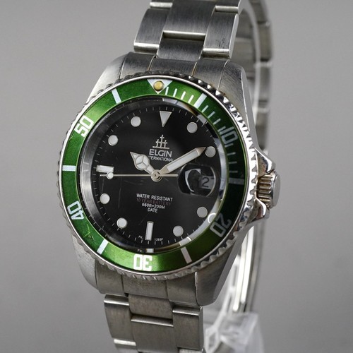 Elgin vintage diver 200m - elgin,
