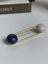 Vintage Brosche Goldfarbe mit