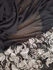 170x145 bestickter Chiffon