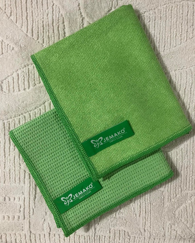 Jemako fenstertuch set - jemako®, fenstertuch-set