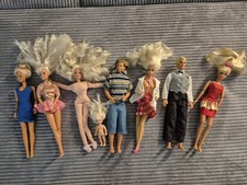 Konvolut Alte Vintage Barbies & Ken + Haufenweise Zubehör