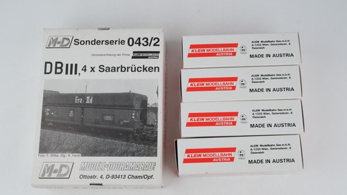 043 2 güterwagen set - m+d, h0
