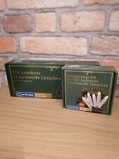 15 Stück LED Kerzen  Lichterkette Kabellos warmweiß Kerzenlichter Flammenlose