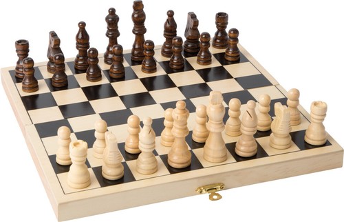 Schachspiel holz zum - holz,