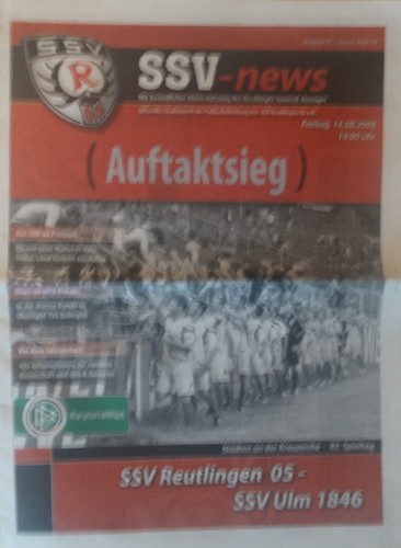 Fussball programmheft 09 10 - , 09/10