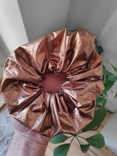 Scrunchie bronze shimmer - scrunchie,