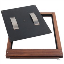 Wooden 8x10 film - holder, wet